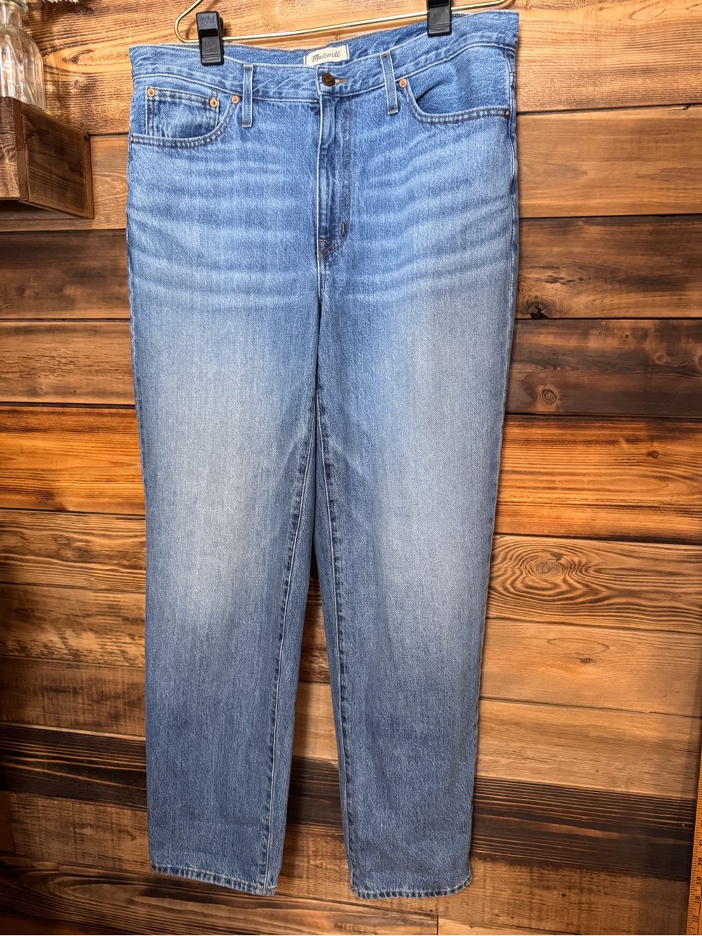 Madewell Jeans Size 31T | High Rise Light Wash | Slouchy | Y2K